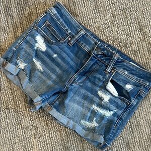 American Eagle superlow shortie size 8